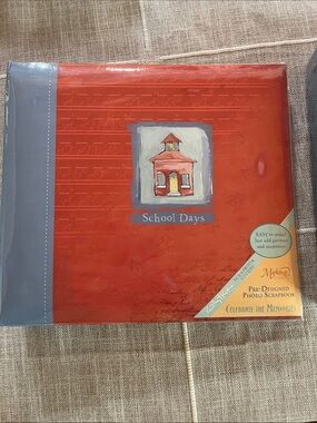 School Days Photo Scrapbook Preschool through High School Years